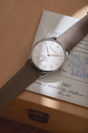 IWC Portuguese "Jubilee" | Steellimited series of 1000 watches made to celebrate the 125th anniversary of IWC in 1993 | A Collected Man | Available Worldwide