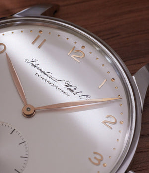 IWC Portuguese "Jubilee" | Steellimited series of 1000 watches made to celebrate the 125th anniversary of IWC in 1993 | A Collected Man | Available Worldwide