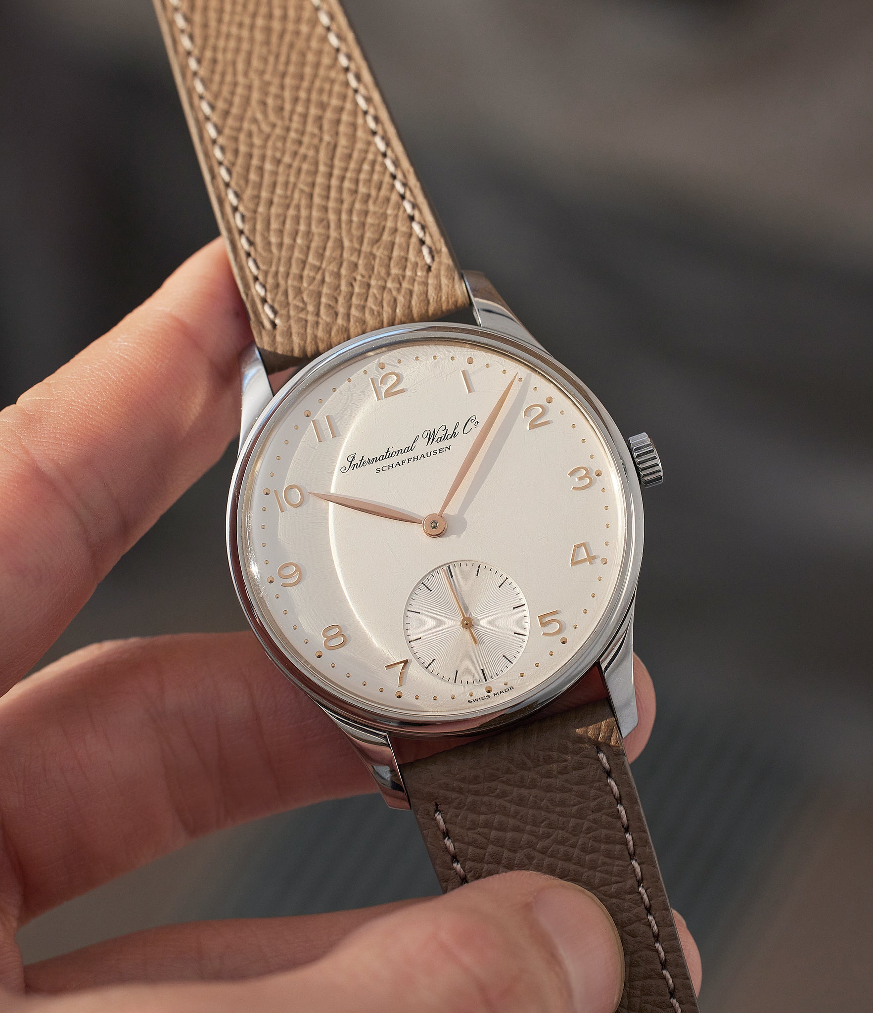 IWC Portuguese "Jubilee" | Steellimited series of 1000 watches made to celebrate the 125th anniversary of IWC in 1993 | A Collected Man | Available Worldwide