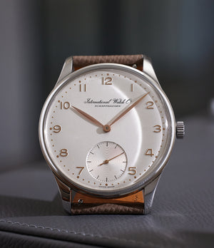 IWC Portuguese "Jubilee" | Steellimited series of 1000 watches made to celebrate the 125th anniversary of IWC in 1993 | A Collected Man | Available Worldwide
