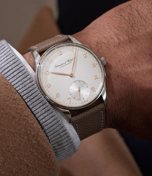 IWC Portuguese "Jubilee" | Steellimited series of 1000 watches made to celebrate the 125th anniversary of IWC in 1993 | A Collected Man | Available Worldwide