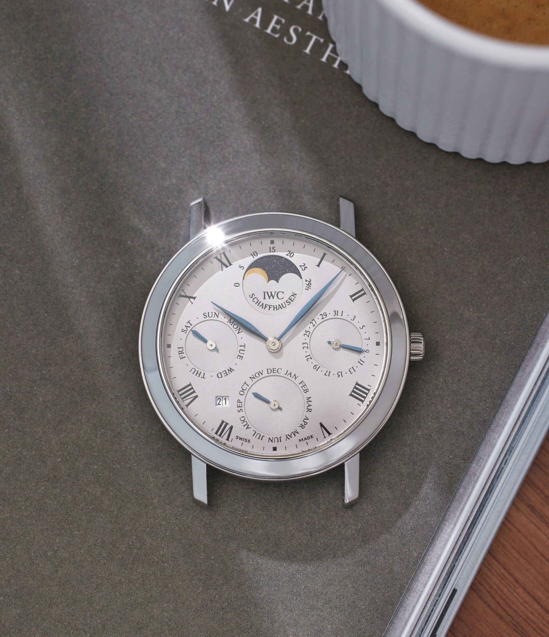 IWC Perpetual Calendar 2050 | Grey Dial | A Collected Man London 