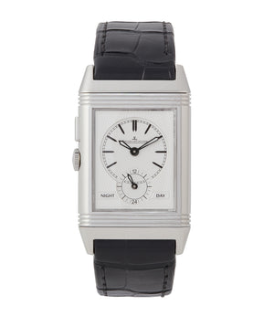 Jaeger LeCoultre Grand Reverso Ultra Thin Duoface Blue Silver