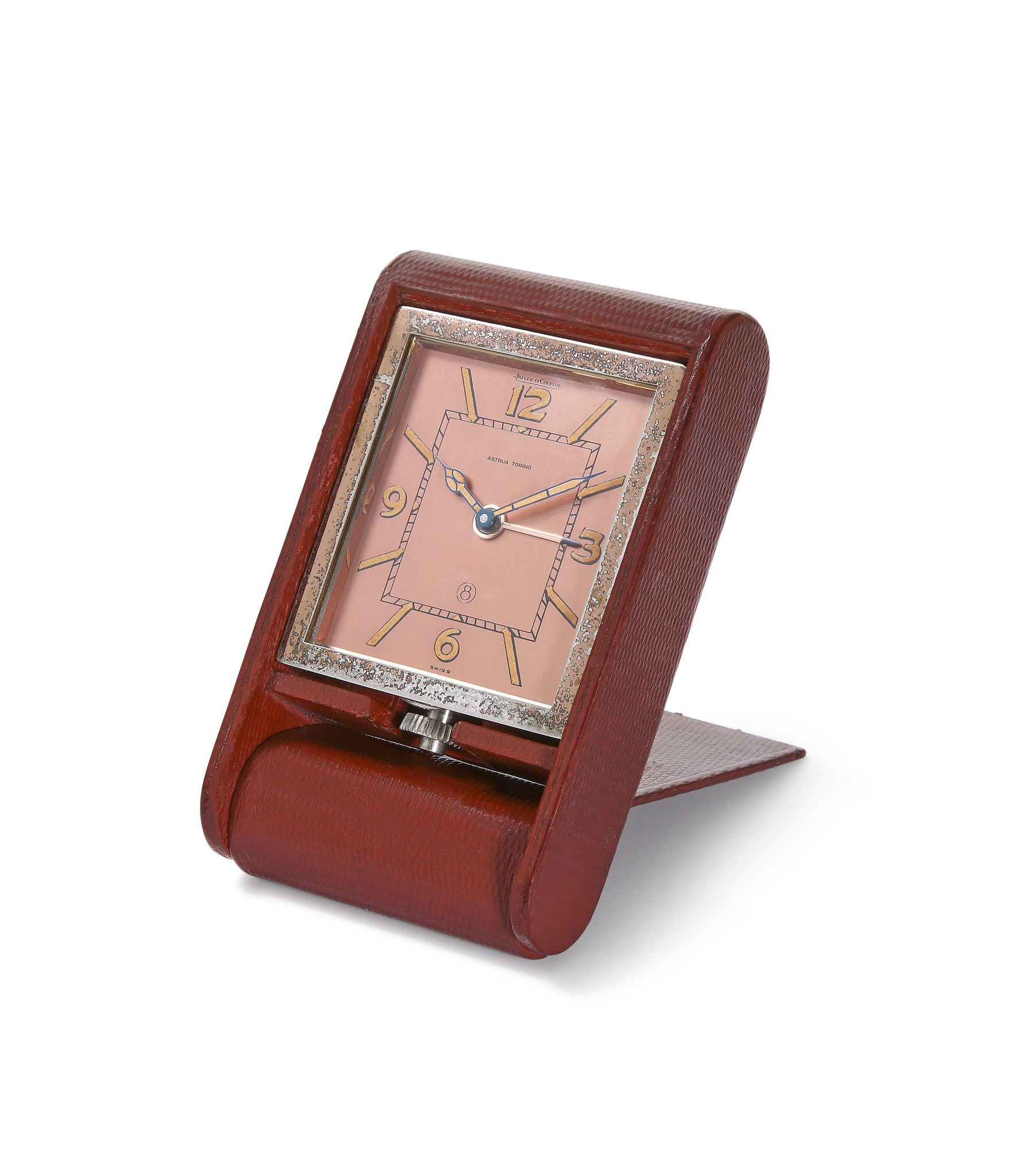 Ados Alarm Travel Clock For Astrua Torino | Rose Gold Case