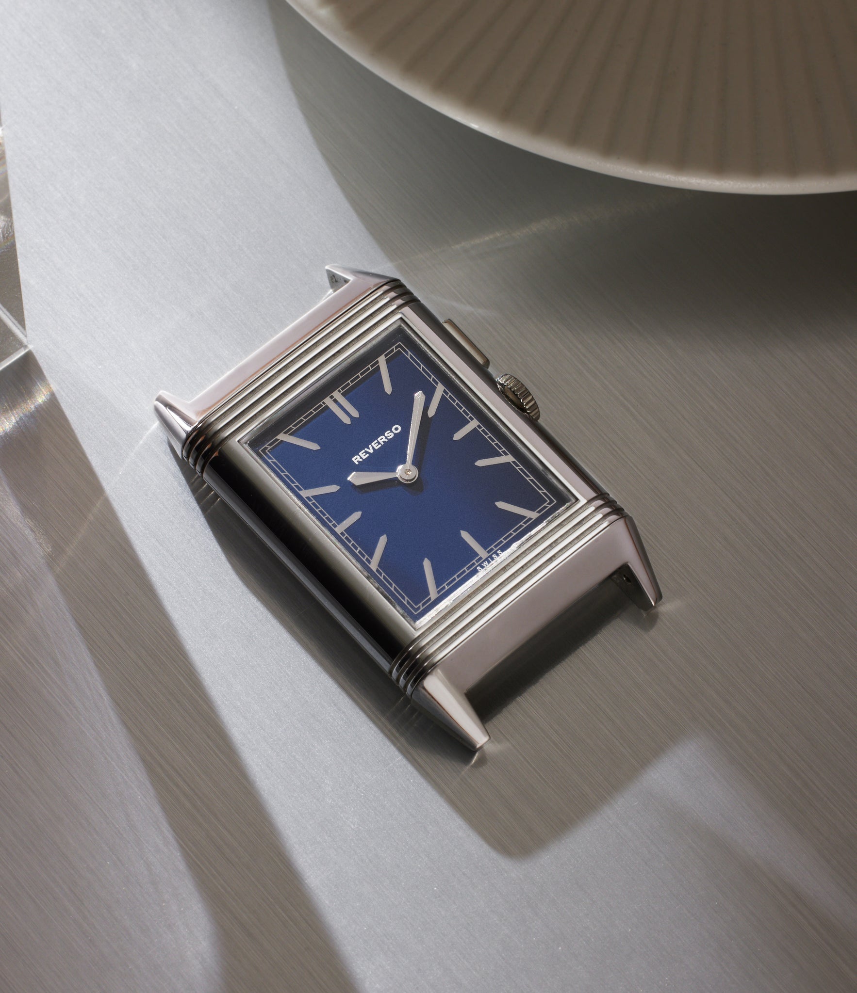 Blue Front Dial | Jaeger-LeCoultre Grand Reverso | Ultra-Thin | Duoface Blue | Stainless Steel | A Collected Man | Available Worldwide