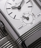 White Front Dial | Jaeger-LeCoultre Grand Reverso | Ultra-Thin | Duoface Blue | Stainless Steel | A Collected Man | Available Worldwide