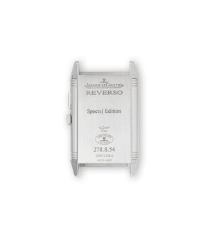 Caseback | Jaeger-LeCoultre Grand Reverso | Ultra-Thin | Duoface Blue | Stainless Steel | A Collected Man | Available Worldwide