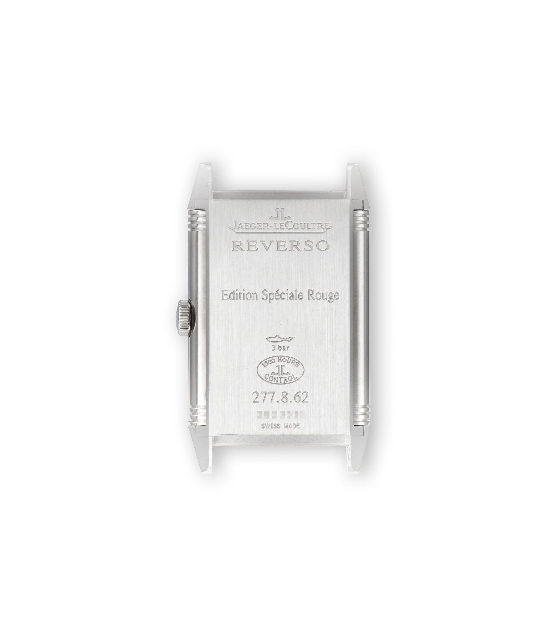Caseback | Jaeger-LeCoultre Grand Reverso 1931 “Rouge” | Stainless Steel | A Collected Man | Available Worldwide`