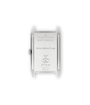 Caseback | Jaeger-LeCoultre Grand Reverso 1931 “Rouge” | Stainless Steel | A Collected Man | Available Worldwide`