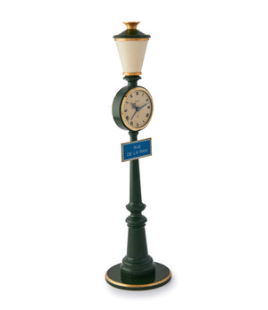 rare Jaeger-LeCoultre Rue de la Paix 8-day alarm desktop lamp post green clock for sale online A Collected Man London