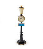 Rue de la Paix Lamp Post Clock | 8-day desk clock