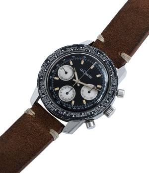 for sale LeCoultre Deep Sea Shark E2643 steel vintage chronograph online at A Collected Man London vintage watch specialist