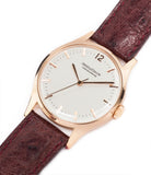 for sale Jaeger-LeCoultre Geophysic Luxe 2985 rose gold rare vintage watch online for sale at A Collected Man London