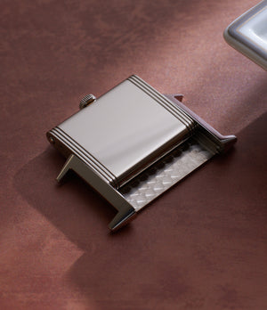 Jaeger LeCoultre | Grand Reverso | 1931 Ultra-Thin | 18k White Gold | Available worldwide at A Collected Man | Back of watch