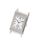 Jaeger LeCoultre | Grand Reverso | 1931 Ultra-Thin | 18k White Gold | Available worldwide at A Collected Man | Watch face