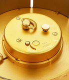 Cal. 383 brass rare LeCoultre lemon dial eight-day desktop clock A Collected Man London