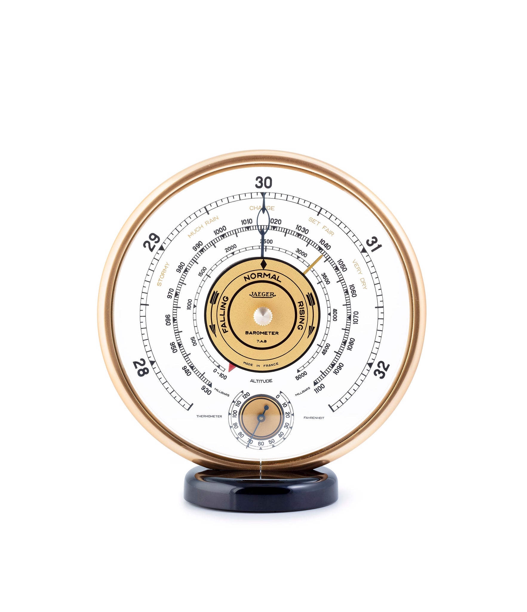 Barometer With Man Jaeger Barometer | Buy Rare Jaeger-LeCoultre Collectables and Objects ...