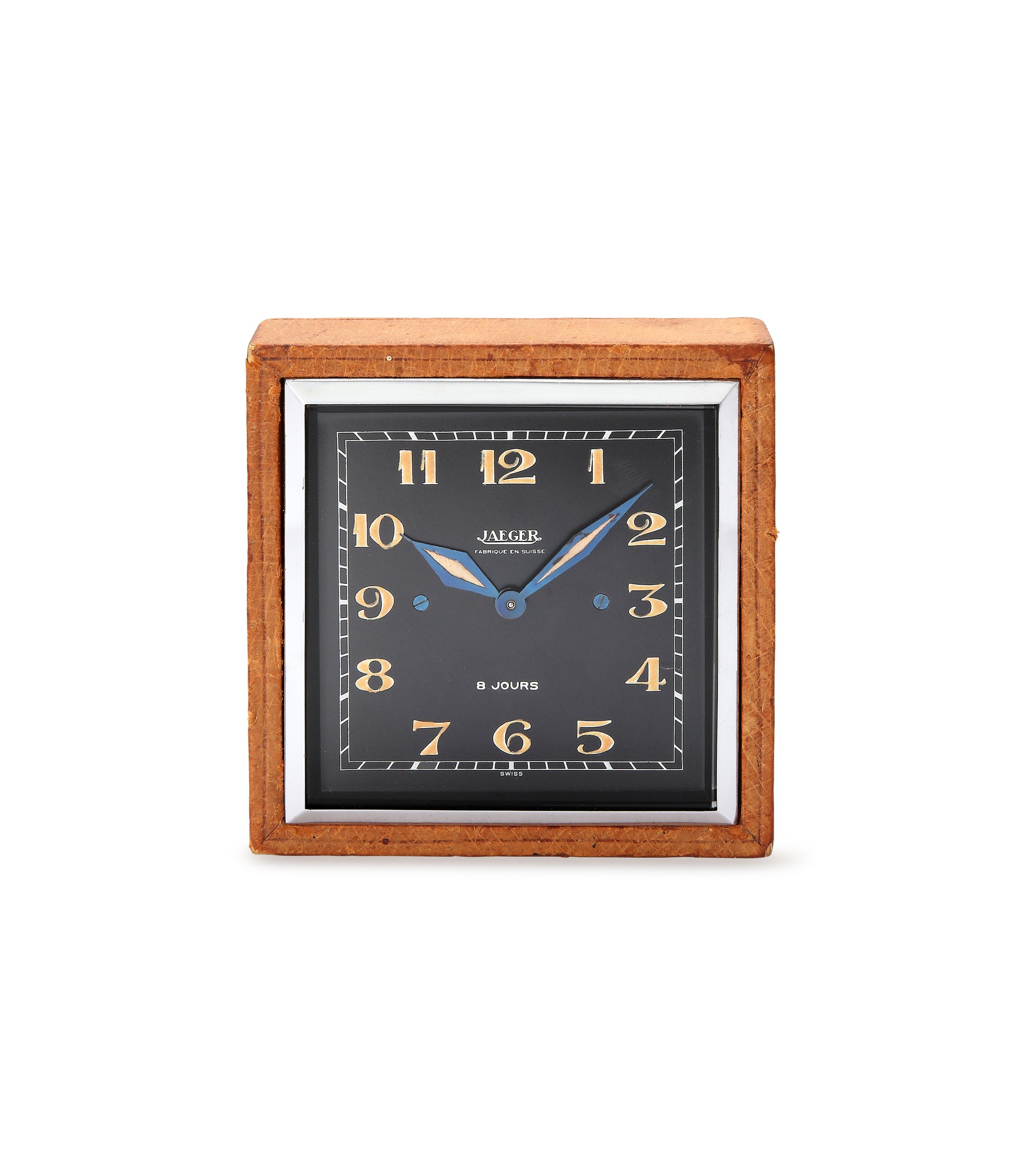 Wooden Desk Clock Buy rare Jaeger LeCoultre A COLLECTED MAN