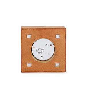 Jaeger-LeCoultre Paperweight Wooden Desk Clock | A Collected Man, London