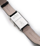 rare dress watch Jaeger-LeCoultre Reverso 1931 Rouge red lacquer dial dress watch online at a Collected Man London