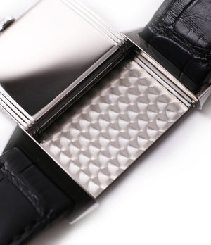 reversible case Jaeger-LeCoultre Reverso 1931 Rouge red lacquer dial dress watch online at a Collected Man London