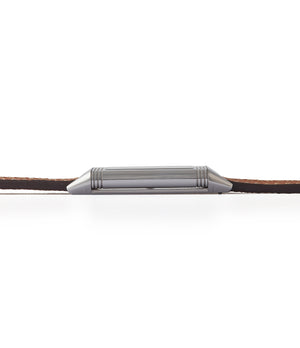 engraved Jaeger-LeCoultre Grand Reverso 1931 Green London Flagship Edition alligator strap
