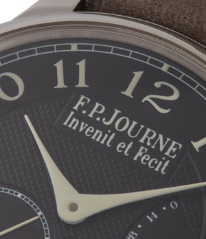 Chronomètre Souverain | Black Label | 38mm | Platinum