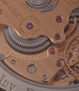 Chronomètre Souverain | Black Label | 38mm | Platinum