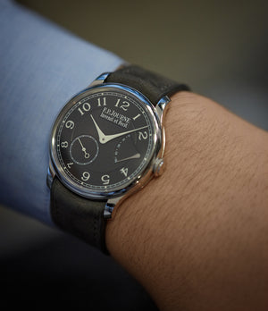Chronomètre Souverain | Black Label | 38mm | Platinum