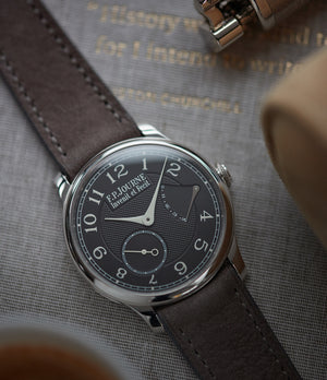 Chronomètre Souverain | Black Label | 38mm | Platinum