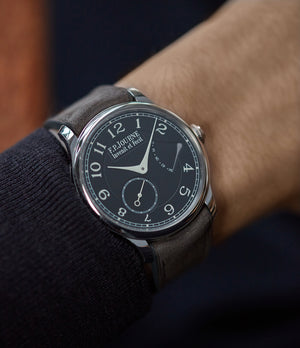 Chronomètre Souverain | Black Label | 38mm | Platinum
