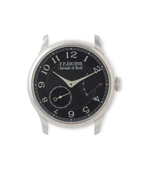 Chronomètre Souverain | Black Label | 38mm | Platinum