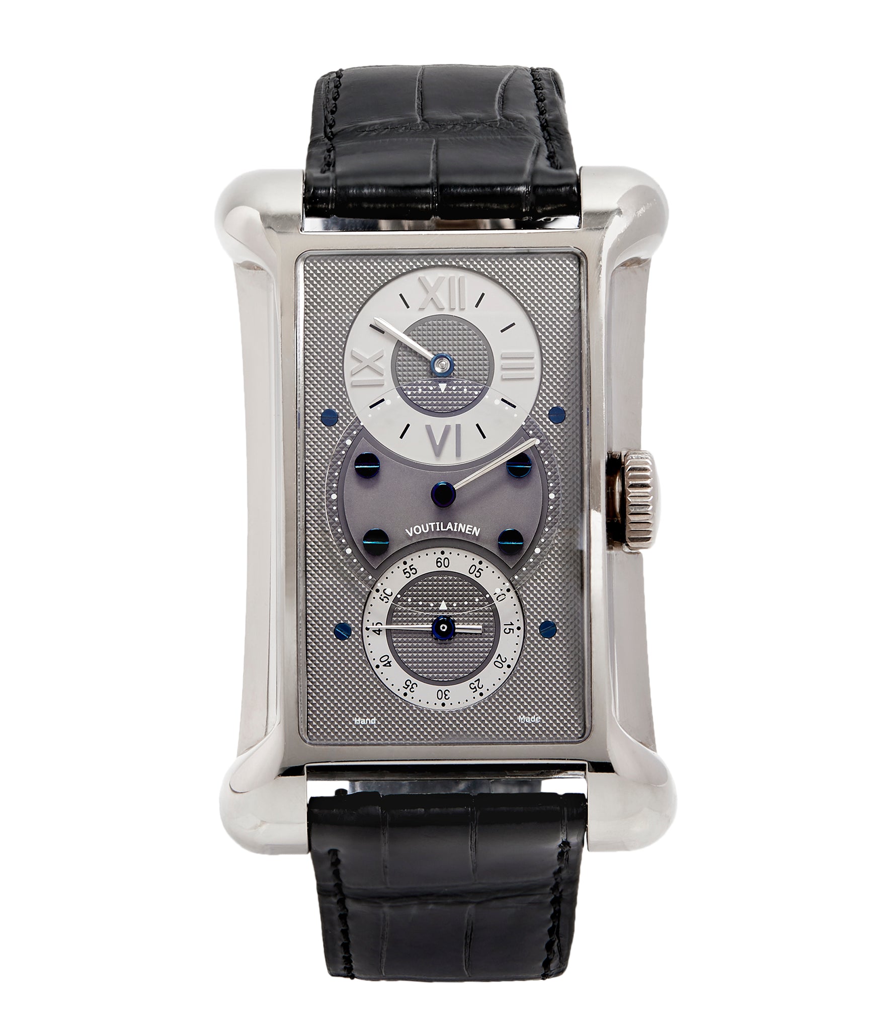 Voutilainen C27 Chronometre white gold Limited Edition white gold watch by Kari Voutilainen for sale online at approved re-seller A Collected Man London UK specialist of rare watches