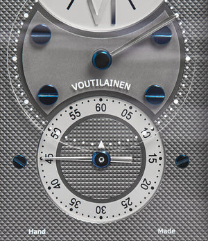 buy Voutilainen 27 Chronometre white gold Limited Edition white gold watch by Kari Voutilainen for sale online at approved re-seller A Collected Man London UK specialist of rare watches