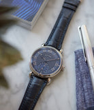 first-ever Vingt-8 Kari Voutilainen watch for sale Cal. 28 blue dial white gold watch at A Collected Man London approved re-seller of independent watchmakers