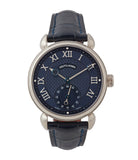 buy Kari Voutilainen's first-ever pre-series Vingt-8 Cal. 28 blue dial white gold watch at A Collected Man London approved re-seller of independent watchmakers