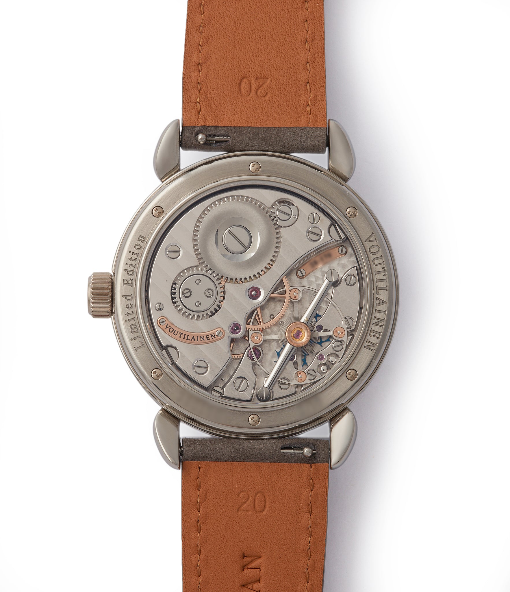 Vingt-8 | Burgundy Red Dial | Titanium