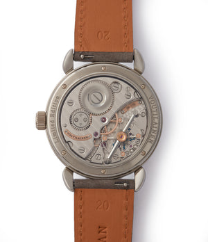Vingt-8 | Burgundy Red Dial | Titanium