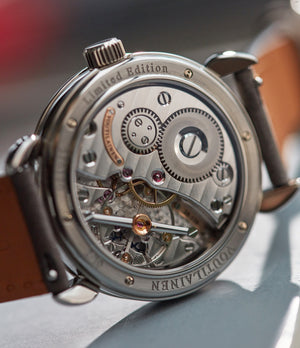 Vingt-8 | Burgundy Red Dial | Titanium