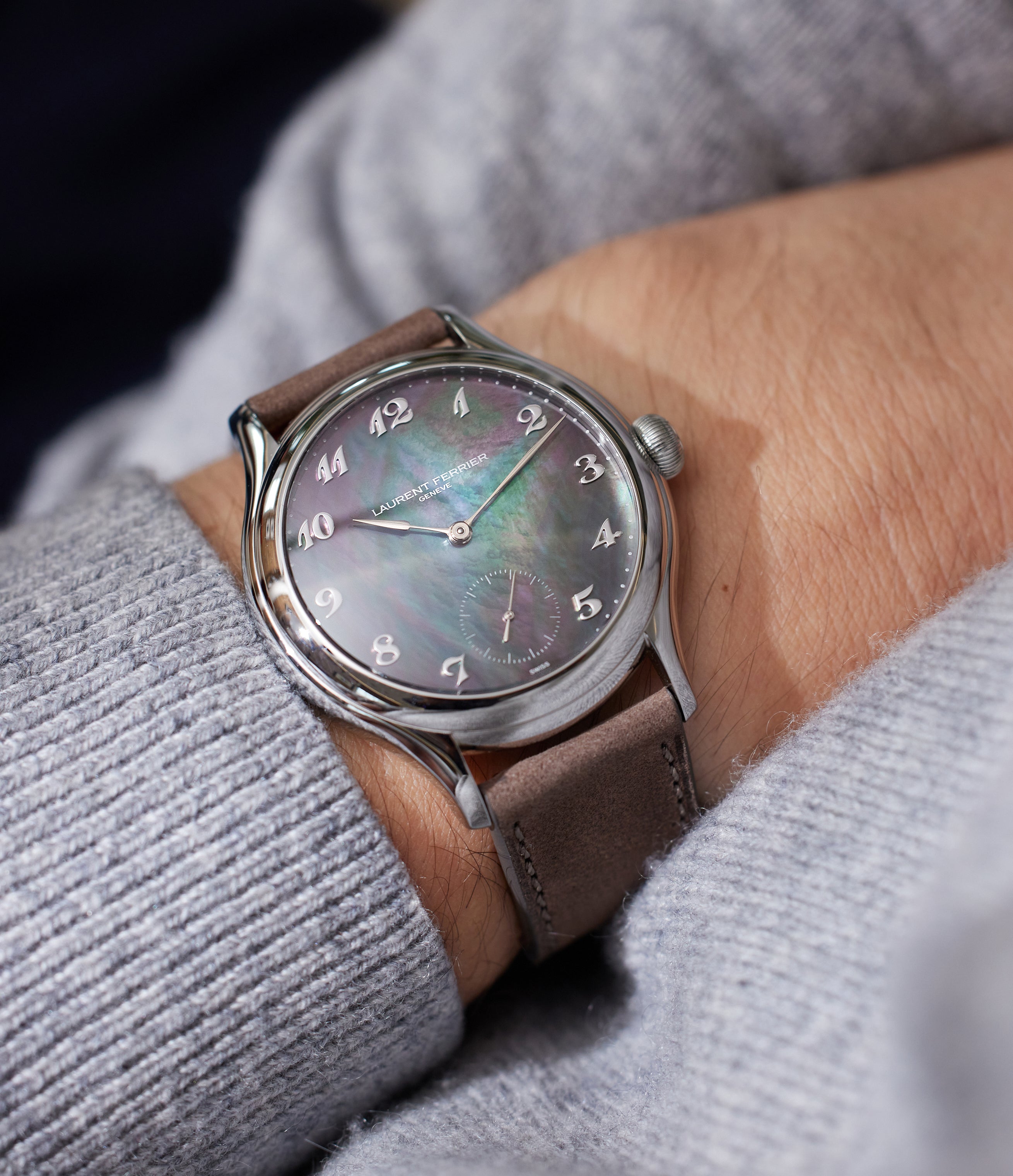 Laurent Ferrier Micro Rotor | Mother of Pearl | Buy Laurent Ferrier ...