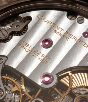 Prototype Galet Classic Micro-rotor | White Gold