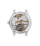 Caseback | Laurent Ferrier Galet Classic Tourbillon | White Gold | A Collected Man | Available Worldwide