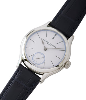 buy preowned Laurent Ferrier Galet Micro-Rotor FBN 230.02 Enamel dial steel watch for sale online at A Collected Man London UK approved seller of independent watchmaker Laurent Ferrier