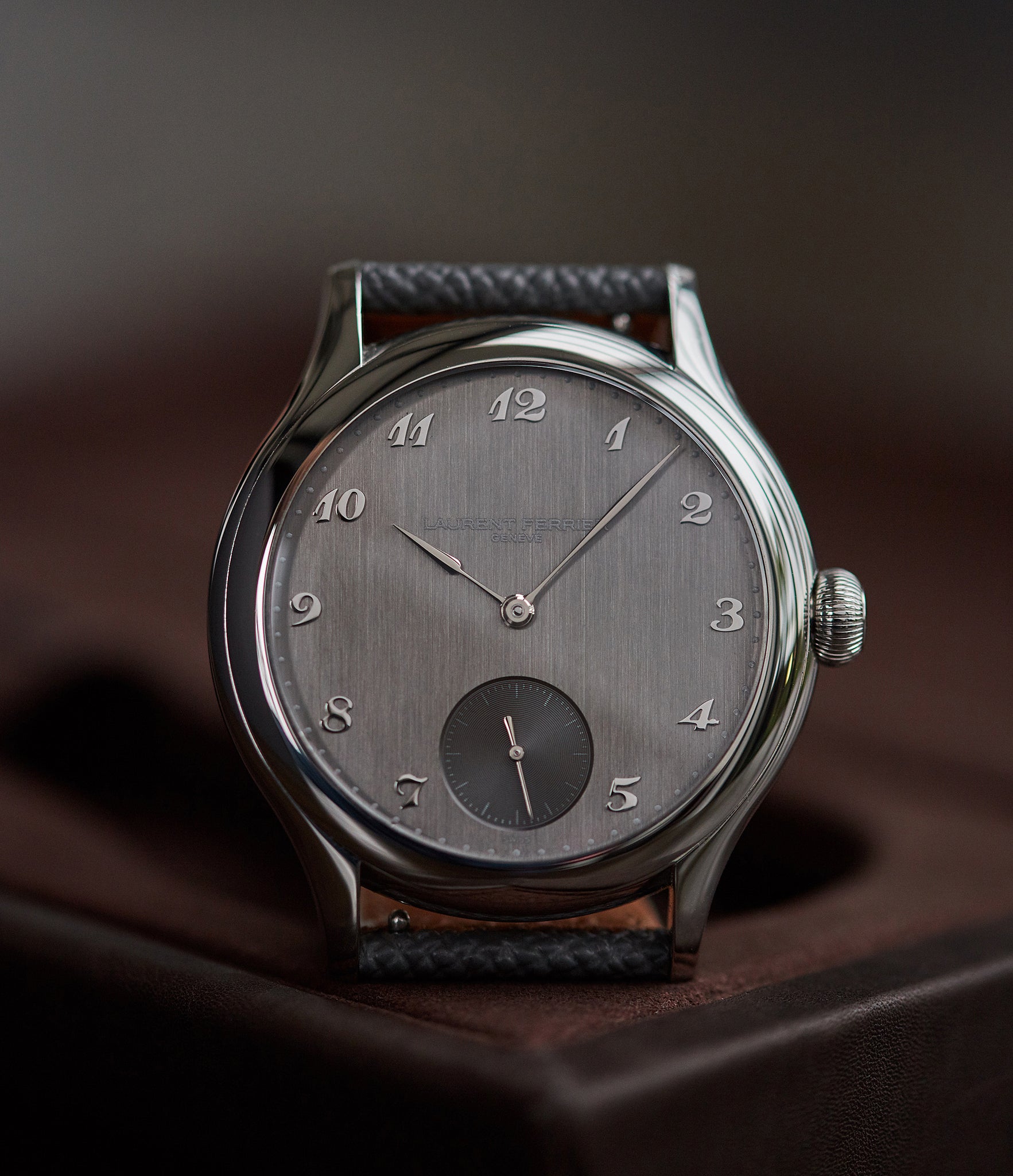 Galet Micro-rotor | Brushed Dial | Steel
