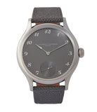 Galet Micro-rotor | Brushed Dial | Steel
