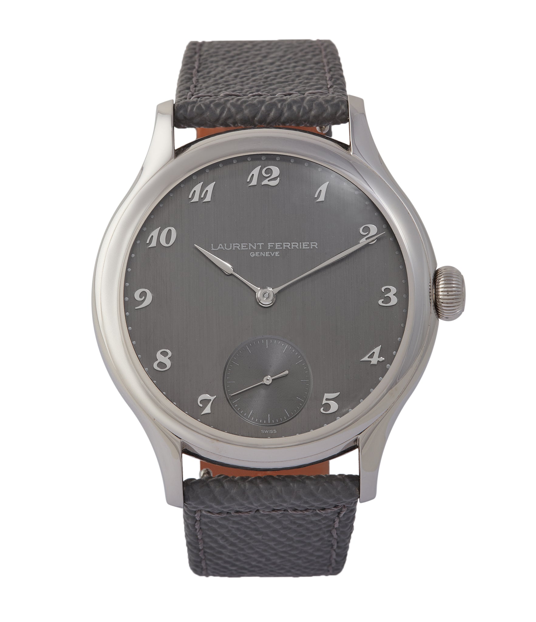 Galet Micro-rotor | Brushed Dial | Steel