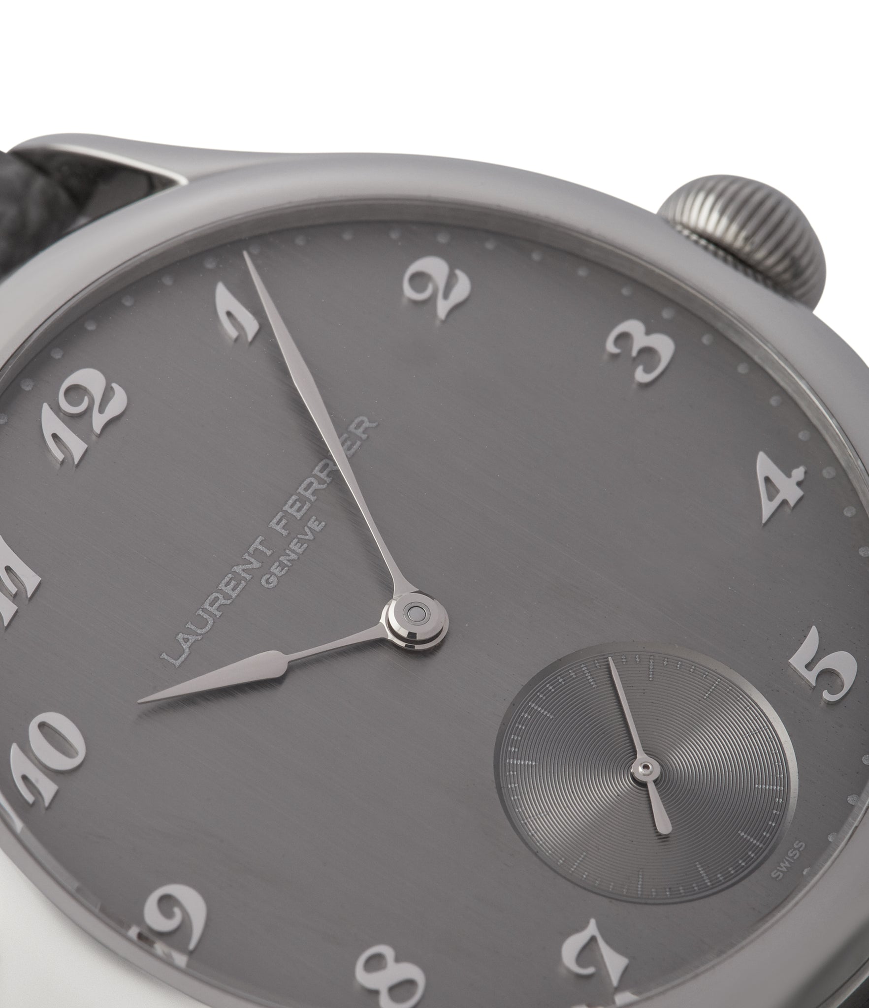 Galet Micro-rotor | Brushed Dial | Steel