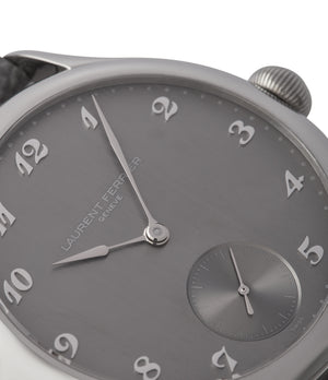 Galet Micro-rotor | Brushed Dial | Steel