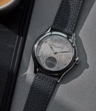 Galet Micro-rotor | Brushed Dial | Steel