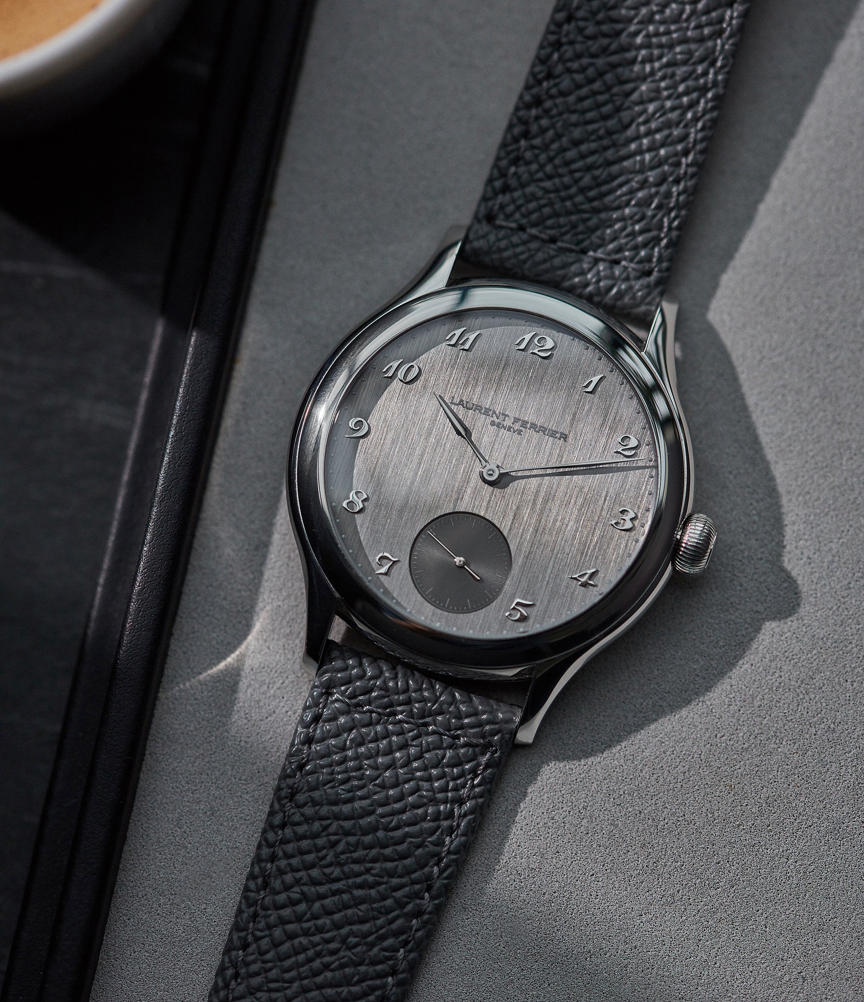 Galet Micro-rotor | Brushed Dial | Steel